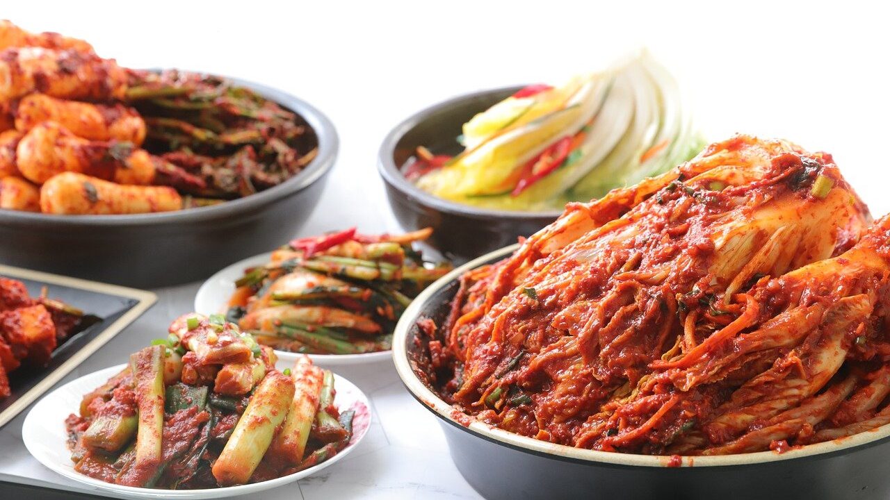 Korean make many different types of Kimchi.